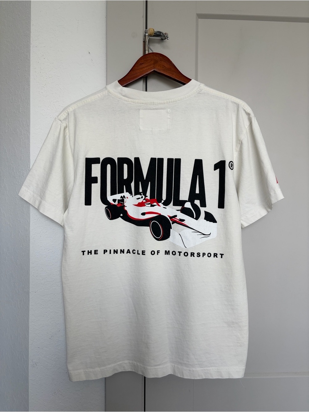 FORMULA 1 X PACSUN PINNACLE OVERSIZED T-SHIRT WHITE MEN’S SMALL